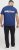 Jack & Jones Union Front & Back Print Crew Neck T-Shirt Beaucoup Blue - Herren-T-Shirts - Herren-T-Shirts in großen Größen