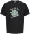 Jack & Jones Hydra Crew Neck T-Shirt Black - Herren-T-Shirts - Herren-T-Shirts in großen Größen