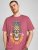 Jack & Jones JJEUSTACE T-Shirt Pink - Herren-T-Shirts - Herren-T-Shirts in großen Größen