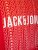 Jack & Jones JJCYBER T-Shirt Red - Herren-T-Shirts - Herren-T-Shirts in großen Größen