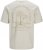  Jack & Jones Summer Vibes Crew Neck T-Shirt Moonbeam - Herren-T-Shirts - Herren-T-Shirts in großen Größen