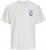 Jack & Jones Charge Crew Neck Printed T-Shirt White - Herren-T-Shirts - Herren-T-Shirts in großen Größen