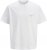 Jack & Jones Lington Back And Front Print Crew Neck T-Shirt Bright White - Herren-T-Shirts - Herren-T-Shirts in großen Größen