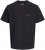 Jack & Jones Retiro Crew Neck T-Shirt Black - Herren-T-Shirts - Herren-T-Shirts in großen Größen