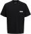 Jack & Jones Summer Sago Print Crew Neck T-Shirt Black - Herren-T-Shirts - Herren-T-Shirts in großen Größen