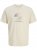 Jack & Jones Calma Crew Neck T-Shirt Sweet Corn - Herren-T-Shirts - Herren-T-Shirts in großen Größen
