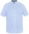 D555 James Short Sleeve Oxford Shirt Sky Blue - Herrenhemden - Herrenhemden in großen Größen