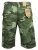 Kam Jeans 330 Cargoshorts Camo - Herrenshorts - Herrenshorts in großen Größen