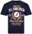Kam Jeans 5329 Twin pack T-shirt Charcoal/Navy - Herren-T-Shirts - Herren-T-Shirts in großen Größen