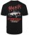 Kam Jeans 5710 Legendary Racing Slub Tee With Back Print Black - Herren-T-Shirts - Herren-T-Shirts in großen Größen