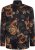 Kam Jeans 6057 LS Dragon Print Shirt Black - Herrenhemden - Herrenhemden in großen Größen