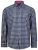 Kam Jeans 6156 Long Sleeve Check Shirt Navy - Herrenhemden - Herrenhemden in großen Größen