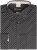 Kam Jeans 6296 Long Sleeve All Over Geo Print Shirt Black - Herrenhemden - Herrenhemden in großen Größen