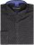 Kam Jeans 6297 Long Sleeve All Over Blue Dobby Print Shirt Black - Herrenhemden - Herrenhemden in großen Größen