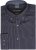 Kam Jeans 6300 Long Sleeve Dobby Stripe Shirt Dark Grey - Herrenhemden - Herrenhemden in großen Größen