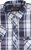 Kam Jeans 6301 SS Casual Check Shirt Navy - Herrenhemden - Herrenhemden in großen Größen