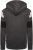 Kam Jeans 7068 Cut & Sew Over Head Hoody Charcoal - Herren-sweater und -hoodies - Herren-Sweater und -Hoodies in großen Größen