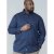 D555 Lavar Long Sleeve Diamond Printed Shirt - Herrenhemden - Herrenhemden in großen Größen
