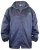 D555 Zac "Packaway" Regenjacke Dunkelblau - Sportbekleidung & outdoor - Sportbekleidung in große größen für herren
