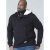 D555 Lorenzo Half zip Hoodie Black - Herren-sweater und -hoodies - Herren-Sweater und -Hoodies in großen Größen