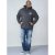 D555 Bennie Full zip Hoodie - Herren-sweater und -hoodies - Herren-Sweater und -Hoodies in großen Größen