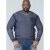 D555 Bryson Crewneck Sweater with Pocket Navy - Herren-sweater und -hoodies - Herren-Sweater und -Hoodies in großen Größen