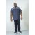 D555 Brent Polo Denim Blue - Polo-shirts für herren - Polo-Shirts für Herren in großen Größen