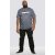 D555 Tempa T-shirt Navy Twist - Herren-T-Shirts - Herren-T-Shirts in großen Größen
