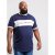 D555 Cullen T-shirt Navy - Herren-T-Shirts - Herren-T-Shirts in großen Größen