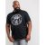 D555 Walton T-shirt Black - Herren-T-Shirts - Herren-T-Shirts in großen Größen