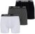 Lavecchia 1020 Boxershorts 3-pack Black/Charcoal/White - Herrenunterwäsche & bademode - Herrenunterwäsche & Bademode in großen Größen