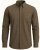 Motley Denim Lisbon Long Sleeve Shirt Dark Khaki - Herrenhemden - Herrenhemden in großen Größen