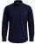 Motley Denim Lisbon Long Sleeve Shirt Navy - Herrenhemden - Herrenhemden in großen Größen