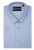 Kam Jeans 6283 Casual SS Herringbone Shirt Blue - Herrenhemden - Herrenhemden in großen Größen