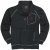 Adamo Manuel Sweatshirt with Zipper Charcoal - Herren-sweater und -hoodies - Herren-Sweater und -Hoodies in großen Größen