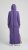 Nora Mikken MARI Maxi Hoodie Dress Purple - Sweaters & hoodies - 