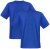 Adamo Marlon Comfort fit 2-pack T-shirt Royal Blue - Herren-T-Shirts - Herren-T-Shirts in großen Größen
