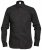 D555 Michael Couture Stretch Shirt Black - Herrenhemden - Herrenhemden in großen Größen