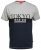 D555 Morris T-shirt Navy - Herren-T-Shirts - Herren-T-Shirts in großen Größen