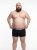 20 Nodi 979 Boxershorts 3er-Pack Bordeaux/Grau/Dunkelblau - Boxershorts - Boxershorts für Herren in großen Größen