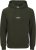 Jack & Jones Soho Hoodie Green - Herren-sweater und -hoodies - Herren-Sweater und -Hoodies in großen Größen
