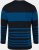 JP1880 Pyjamas Two-piece Long Sleeve with Stripes Blue - Herrenunterwäsche & bademode - Herrenunterwäsche & Bademode in großen Größen