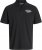 Jack & Jones Makoto Polo Short Sleeve Black - Polo-shirts für herren - Polo-Shirts für Herren in großen Größen