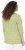 Ulla Popken Flower Print 3/4 Sleeve A-Line Tee Lime - Bedruckte T-shirts für damen - 