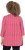 Ulla Popken Minimalist Ho Ho Ho Print 3/4 Sleeve Tee Salsa Red - Bedruckte T-shirts für damen - 