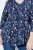 Ulla Popken Asymmetric Cowboy Boot Print Tee Dark Blue - Bedruckte T-shirts für damen - Bedruckte Shirts für Damen