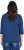 Ulla Popken Inspirational Graphic Lettering 3/4 Sleeve Tee Dark Blue - Bedruckte T-shirts für damen - 