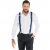 JP1880 Suspenders X-Shape Navy - Herrenkleidung - Herrenkleidung in großen Größen