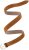 Ulla Popken Suede Thin Belt Brown - Damengürtel - 