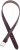 Ulla Popken Snake Embossed Belt Burgundy - Damengürtel - 